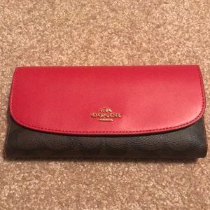 NWT Coach leather wallet